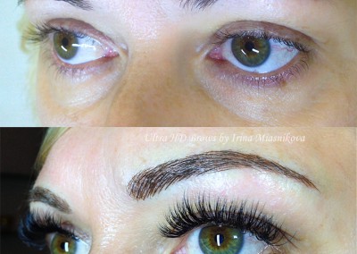 Permanent Makeup Eyebrows in Michigan - Microblading Ultra HD Brows